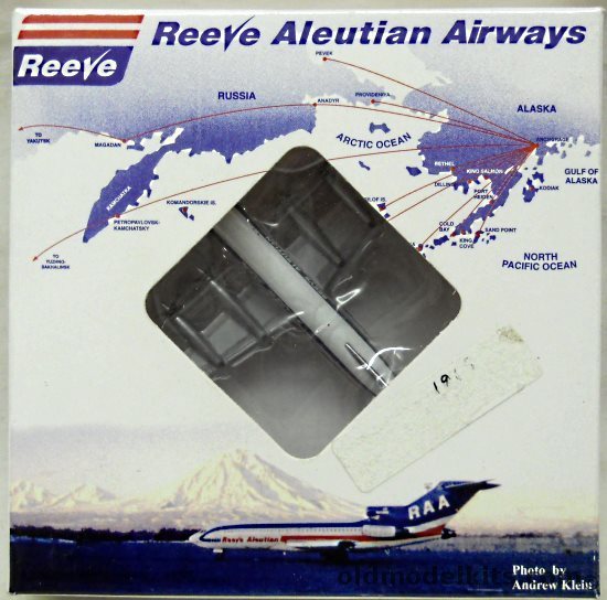 AeroClassics 1/400 Lockheed Electra Reeve Aleutian Airways plastic model kit